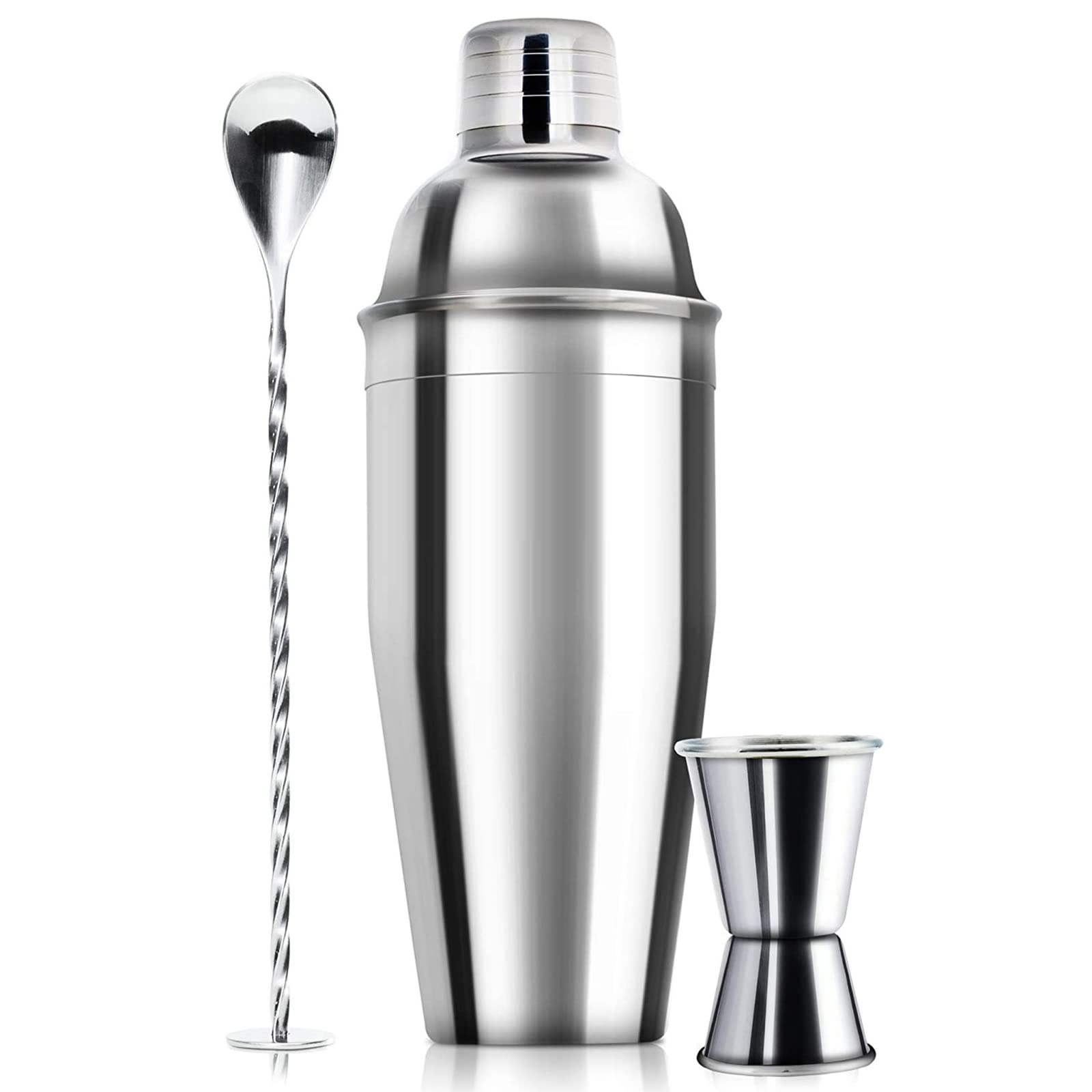  WPHUAW Professional Margarita Mixer Drink Shaker for Bartenders and Cocktail Enthusiasts - Built-in Strainer & Stainles